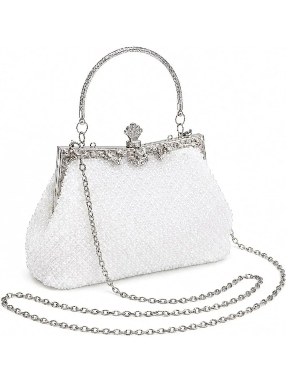 Chic Women's Evening Clutch Purse - Elegant Party Bag for Night Out & Events